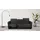 OTTO home Couch Kunstleder 3-Sitzer Schwarz