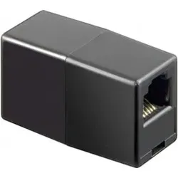 Goobay RJ12 Kupplung sw, Bu/Bu 50592