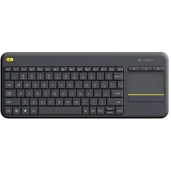 Logitech K400 Plus Wireless Touch Keyboard schwarz