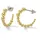 boccia jewelry Creolen 05067-02 goldplattiert