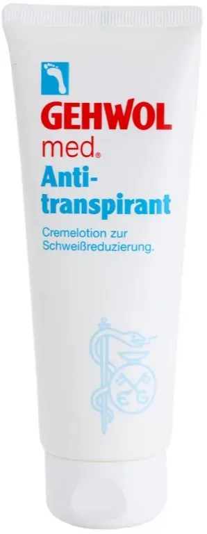 Gehwol Med Antitranspirant-Creme zur Verminderung der Schweißbildung für Füssen 125 ml