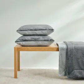 s.Oliver Kissenbezug double soft 40 x 40 cm Beige