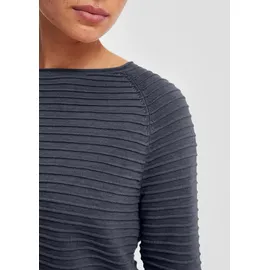 QS Pullover aus Viskosemix Blau L