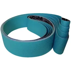 Schleifband 75x2000mm K40 - blau