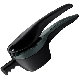 GEFU PRESCO schwarz, B:9,9cm L:11,5cm T:33,5cm, Edelstahl, Kunststoff, Küchenpressen, zum Pressen von Kartoffeln, Obst, Spaghetti-Eis oder Spätzle