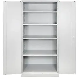 ADB Aktenschrank 92 x 42 x 195 cm grau