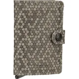 Secrid Miniwallet Hexagon Unisex Geldbörse grau