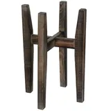 Mica decorations Ascot Holzstütztöpfe 48 x 33 x 33 cm braun