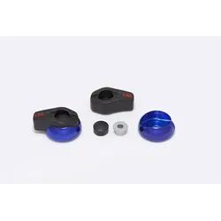 LSL Crash-Pads, blau-lasiert, blau