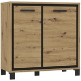 Forte Kommode Farida Holzoptik Artisan-Eiche
