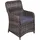 Garden Pleasure Gartensessel BORDEAUX 2 St. 55 x 70 x 106 cm braun