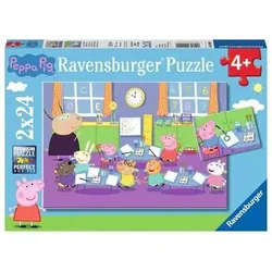 RAVENSBURGER 9099 Kinderpuzzle Peppa in der Schule