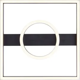 Brilliant Maureen 1 LED-Deckenleuchte 40x40 cm schwarz