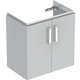 Geberit Renova Compact Unterschrank für Waschtisch, mit zwei Türen, hellgrau, 501.926.42.1