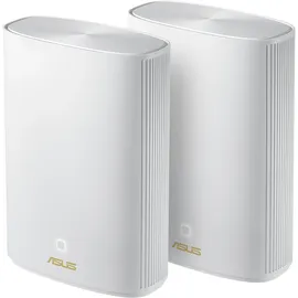 Asus ZenWiFi Hybrid XP4, AX1800, weiß, 2er-Pack (90IG05T0-BM9110)