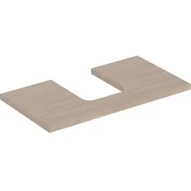 Geberit One 90x3x47cm, Eiche/Mela Holz, Ausschn mit.