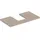 Geberit One 90x3x47cm, Eiche/Mela Holz, Ausschn mit.