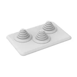 Striebel & John TZ105P10 TZ105 Flansch 3 Kabeltüllen Packeinheit 10 Stück 2CPX010933R9999