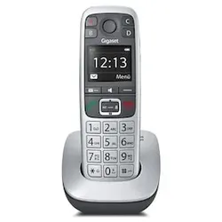 Gigaset E560 schnurloses Festnetztelefon (analog), platin