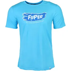 Streetwear Shirt Tarik Freizeit. Fußball Kinder Atmungsaktiv FUPER BLAU|BLAU 100-116cm 4-6J