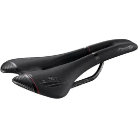 Selle San Marco Aspide Open-fit Carbon Fx Wide 142 mm Schwarz