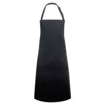 Karlowsky Fashion GmbH Karlowsky BLS 5 PURE Latzschürze mit Schnalle und Tasche, 65% Polyester/35% Baumwolle, schwarz
