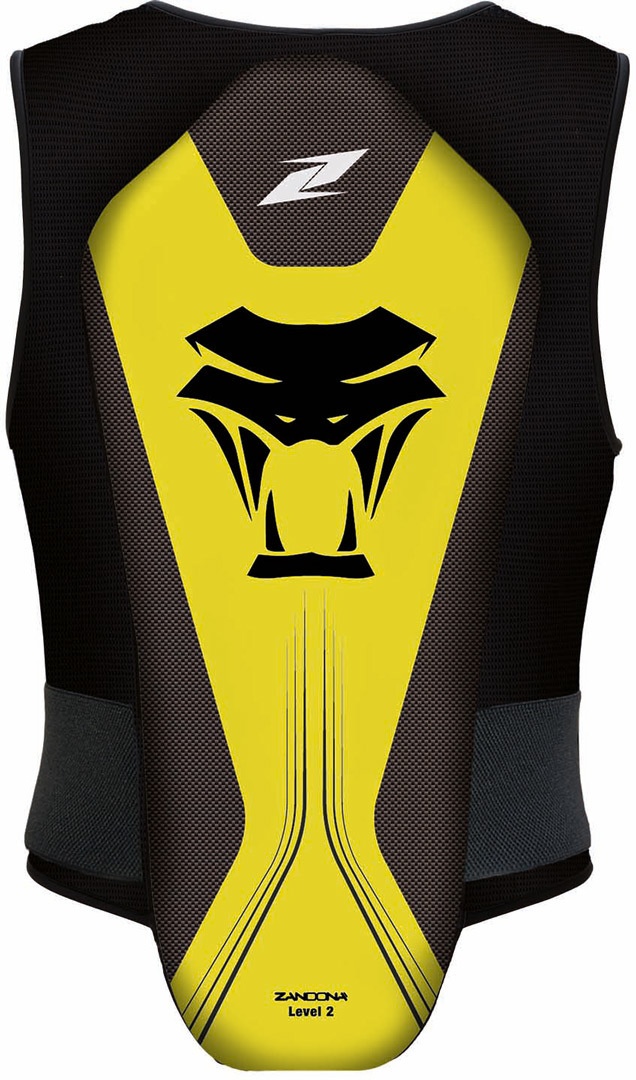 Zandona Soft Active Evo Viper Kids Vest, zwart-geel, 105 cm 110 cm 115 cm 120 cm 125 cm Voorkinderen