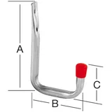 ede - vormann Wandhaken Typ 1 18 x 1 mm Stahlrohr