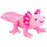Wild Republic Cuddlekins Mini Axolotl, Plüschtier, 20 cm, Plüschspielzeug, Füllung besteht aus recycelten Wasserflaschen