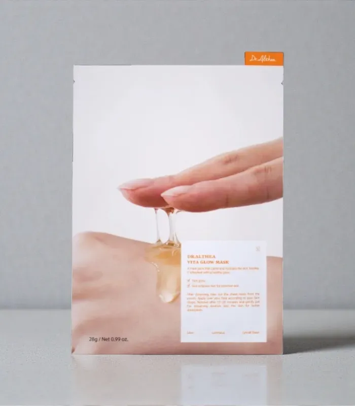 Dr. Althea Vita Glow Mask – Tuchmaske für strahlende Haut 1ks/28g