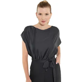 Swing Jumpsuit mit geradem Beinschnitt Schwarz 46