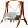 aleos Hollywoodliege Beige 2-Sitzer