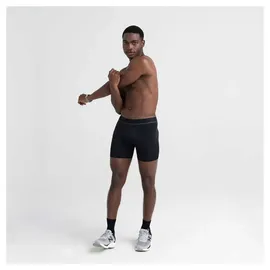 SAXX Underwear Light Compression Mesh Boxershorts - Blackout - XL