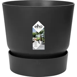 elho Pflanztopf Greenville Ø 30 x 28 cm schwarz