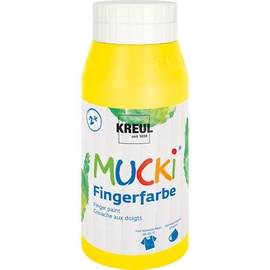Kreul Mucki Fingerfarbe 750 ml gelb