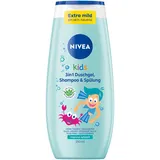 NIVEA kids 3in1 Duschgel, Shampoo & Spülung 250,0 ml