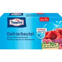 Toppits 30 Toppits Gefrierbeutel 3,0 l