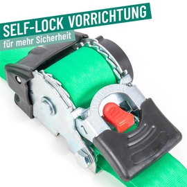 Kerbl Automatik Zurrgurt mit Spitzhaken / Default Title