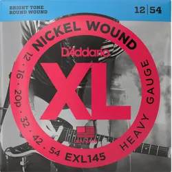 D'Addario EXL145 Heavy Plain 3rd