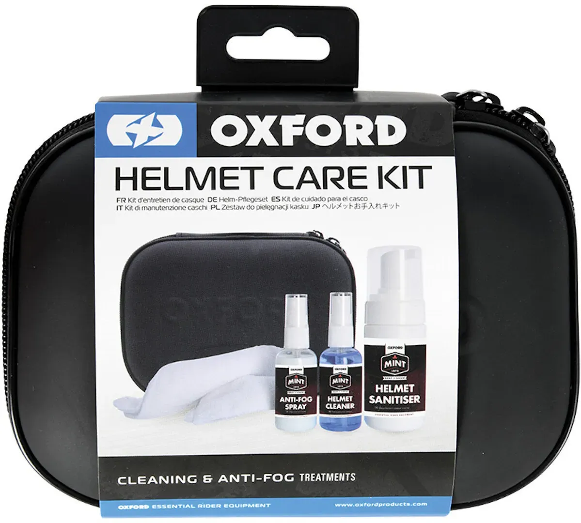 Oxford Essential Helm Care Kit Voorman