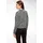 street one studio Cardigan mit allover Leoprint Schwarz 44