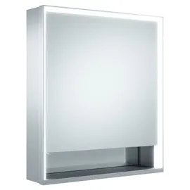 Keuco Royal Lumos 65 cm silber eloxiert offenes Fach Türanschlag rechts
