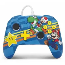PowerA Mushroom Freunde Controller Blau Nintendo Switch
