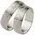 FIRETTI Trauring »Schmuck Geschenk Hochzeit Ehering Trauring "Ich liebe Dich"« Made in Germany, wahlweise mit oder ohne Brillant, 302969-16,5 silberfarben 0,01 SI = kleine Einschlüsse mit Brillant