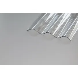 Gutta Polycarbonat Wellplatte Sinus 450 x 90 cm transparent