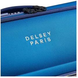 Delsey Brochant 3 4-Rollen Cabin 55 cm / 55 cm / 105 l blau