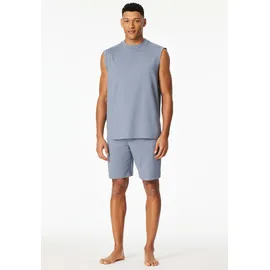 SCHIESSER Shorty Modern Nightwear Blau 52