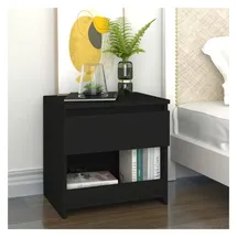 vidaXL Nachtschrank 40 x 30 x 39 cm Schwarz