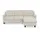 sit&more Ecksofa SIT & MORE "Farö L-Form", beige (creme), B:234cm H:90cm T:168cm, Sofas, Ecksofa, inklusive Federkern, wahlweise mit Bettfunktion und Bettkasten