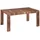 ac angel cerda Ausziehtisch 160 x 76 x 100 cm braun